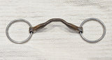 5.5" / 140 Bombers Happy Tongue Loose Ring Snaffle Bit (3053)