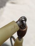5.25" / 13.5 Happy Mouth Double Jointed Copper Roller Snaffle Bit (2717)