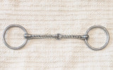 5.5" Loose ring twisted bradoon snaffle (2977)