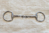 7" Eggbutt snaffle, french link mouthpiece (3063)