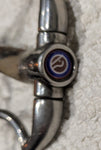 5.25" Trust Medium Port (happy tongue) 2.5 Ring Gag / Universal Bit (2693)