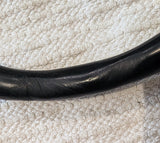 5.5"  Loose ring vulcanite / hard rubber mullen snaffle (3079)