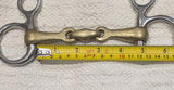 4.5" Hanging cheek / baucher lozenge snaffle (2820)
