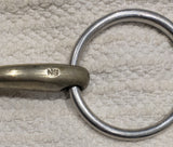 5.75" Neue schule team up lozenge bradoon snaffle bit (2651)