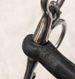 5" Pelham, mullen rubber mouth (2765)