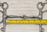 5.5" Pelham, single jointed mouthpiece (2967)