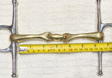 6" Full cheek lozenge snaffle, curved (2691)