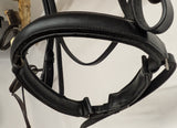 Comfort Snaffle Bridle. Black. Cob size  (BR5)