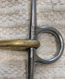 4" Neue Schule Pony Tranz Angled Lozenge Full Cheek Snaffle (2976)