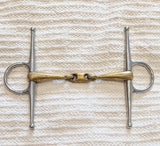 5.75"  Full cheek double jointed lozenge snaffle  (3066)