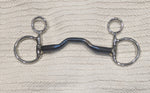 5.5" Hanging cheek happy tongue snaffle bit (2667)