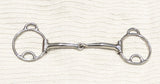 6" Fylde Sleeved Wilkie Snaffle Bit (2677)