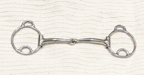 6" Fylde Sleeved Wilkie Snaffle Bit (2677)