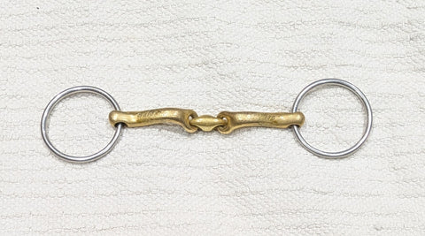5.25" Neue schule verbindend bradoon snaffle bit (2730)