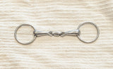 5.25" Loose ring snaffle, centre revolver lozenge mouthpiece (3114)