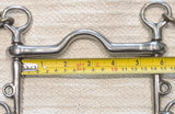5.5" / 5.75" Double bits, sliding cheek weymouth / bradoon snaffle (2925)