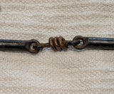 6.75" Pelham, sweet iron / copper roller mouthpiece (2803)