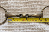 5" Loose ring lozenge / training snaffle (gold) (2973)
