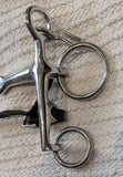 5.75" Fylde Loose Ring Show Pelham, Lozenge Mouthpiece (2688)