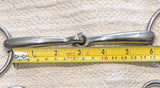 5.5" / 5.75" Double bits, sliding cheek weymouth / bradoon snaffle (2925)