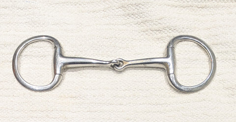 5.5" Eggbutt snaffle, single joint (2650)