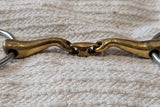5.25" Loose ring verbindend double jointed snaffle (3003)