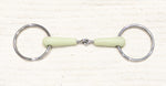 5" Loose ring jointed snaffle, happy mouth / flexi / plastic mouthpiece NEW