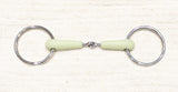 5" Loose ring jointed snaffle, happy mouth / flexi / plastic mouthpiece NEW