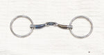Fager Claudia Sweet Iron Fixed Ring Snaffle Bit
