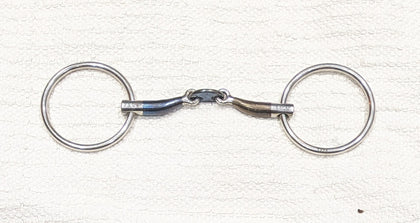 Fager Claudia Sweet Iron Fixed Ring Snaffle Bit