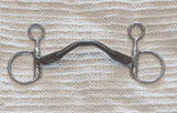 Bombers Hanging Cheek / Baucher Happy Tongue Snaffle Bit