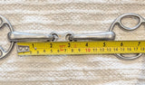 5" Wilkie / bevel snaffle, french link mouthpiece (3097)