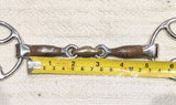 5" Wilkie / bevel sweet iron lozenge snaffle (2601)