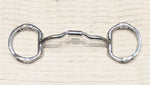 5.5" Myler MB04 Eggbutt Low Port Snaffle, w/Hooks (2663)