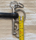 1 5.5"  Loose ring vulcanite / hard rubber mullen snaffle (3079) (Copy)
