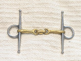 4" Neue Schule Pony Tranz Angled Lozenge Full Cheek Snaffle (2976)