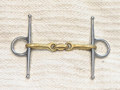 4" Neue Schule Pony Tranz Angled Lozenge Full Cheek Snaffle (2976)