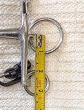 5.75" Fylde Loose Ring Show Pelham, Lozenge Mouthpiece (2688)