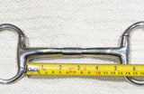 5" Eggbutt mullen mouth barrel snaffle bit  (2726)