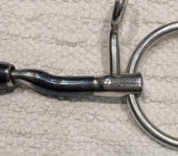 4.5" / 11.5 Fager Nils Sweet Iron Baucher / Hanging Cheek Snaffle Bit (2710)