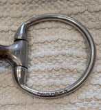 5.25" / 130 Bombers Eggbutt Happy Tongue Snaffle Bit (3043)