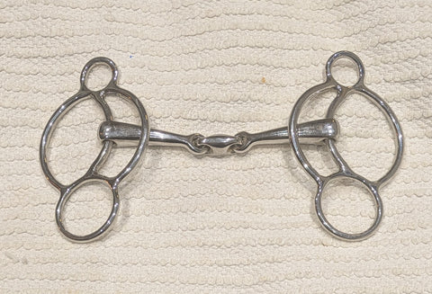5.5" Stubben EZ Control Cartwheel / Gag Bit (2599)