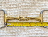 5.5" Neue Schule Tranz Angled Lozenge Eggbutt Snaffle Bit (3039)