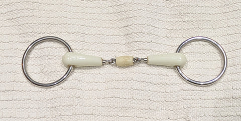 5.5" Korsteel Flexi Loose Ring Oval Link Snaffle Bit (2674)