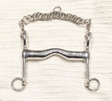 5.5"  Weymouth bit, fixed cheek (20mm thickness) (2777)