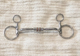 5.75 Hanging cheek mullen barrel snaffle bit (2991)