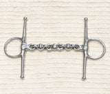 5.5" Full cheek snaffle, waterford mouthpiece (2951)