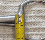 5.75" Stubben eggbutt snaffle, single joint (3082)