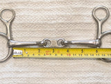 5.5" Hanging cheek french link snaffle - Vintage / English made (2922)