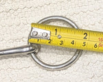 5.75" Small loose ring bradoon snaffle, ultra slim mouthpiece (2670)